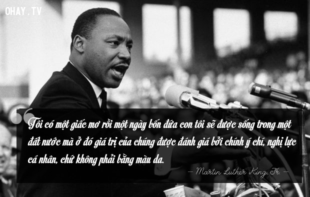 “Tôi có một giấc mơ” - Martin Luther King - Viên Ngọc Quý