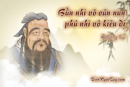 Bần nhi vô oán nan phú nhi vô kiêu dị
