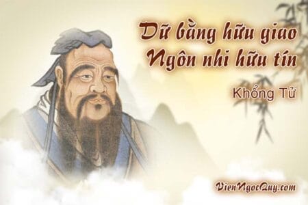 Dữ bằng hữu giao ngôn nhi hữu tín