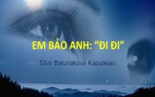 Em bảo anh đi đi