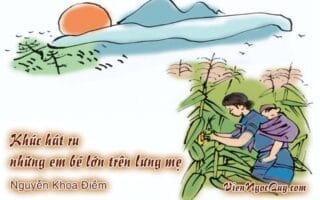 Khúc hát ru những em bé lớn trên lưng mẹ