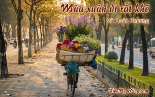Mùa xuân đi rất khẽ