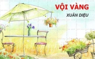 Vội vàng Xuân Diệu