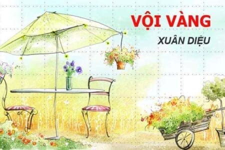 Vội vàng Xuân Diệu