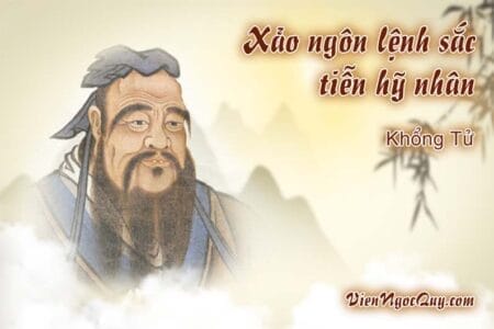 Xảo ngôn lệnh sắc tiễn hỹ nhân