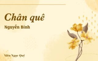 Chân quê – Nguyễn Bính