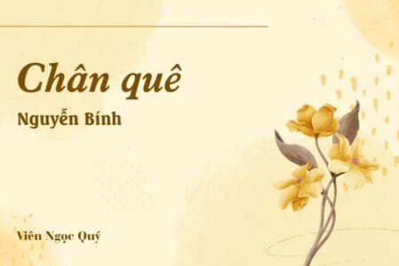 Chân quê – Nguyễn Bính