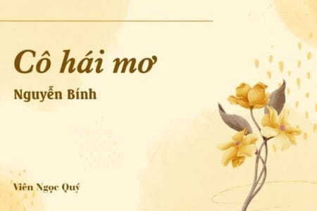 Bài thơ: Cô hái mơ