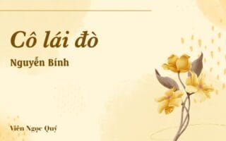 Bài thơ: Cô lái đò