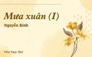 Bài thơ: Mưa xuân