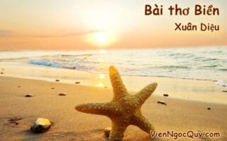 Bài thơ Biển Xuân Diệu