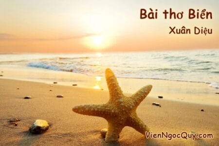 Bài thơ Biển Xuân Diệu