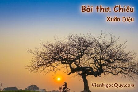 Bài thơ Chiều - Xuân Diệu