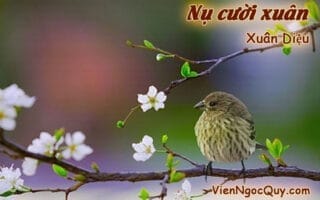 Bài thơ Nụ cười xuân - Xuân Diệu