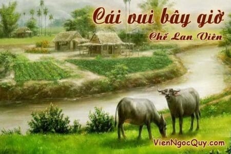 Bài thơ Cái vui bây giờ
