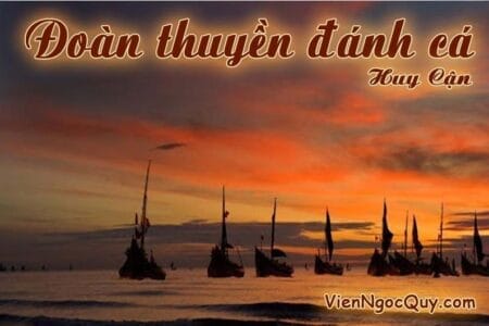 Bài thơ: Đoàn thuyền đánh cá