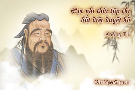 Học nhi thời tập chi, bất diệc duyệt hồ