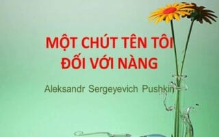 Một chút tên tôi đối với nàng