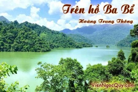 Trên hồ Ba Bể
