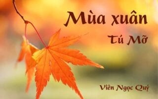 Bài thơ: Mùa xuân – Tú Mỡ