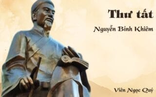 Cảm nhận về bài thơ: Thư tất – Nguyễn Bỉnh Khiêm