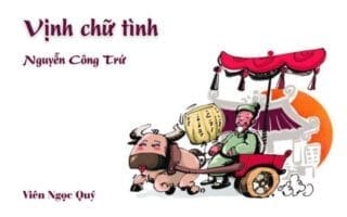 Vịnh chữ tình – Nguyễn Công Trứ