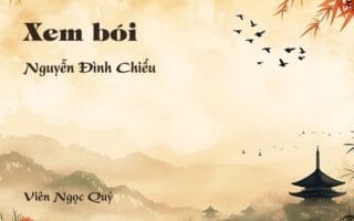 Cảm nhận về bài thơ: Xem bói - Nguyễn Đình Chiểu