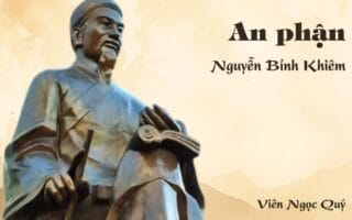 Cảm nhận về bài thơ: An phận – Nguyễn Bỉnh Khiêm