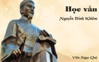 Cảm nhận về bài thơ: Học vấn – Nguyễn Bỉnh Khiêm