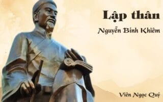 Cảm nhận về bài thơ: Lập thân – Nguyễn Bỉnh Khiêm