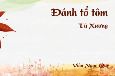 Bài thơ: Đánh tổ tôm - Tú Xương