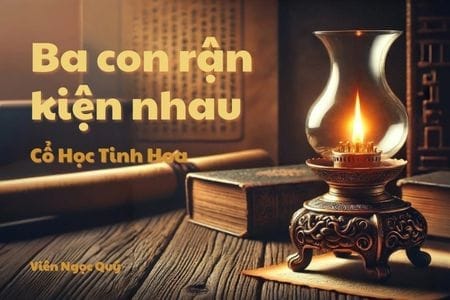Cổ học tinh hoa: Ba con rận kiện nhau