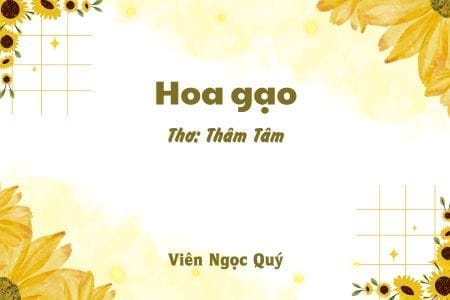 Cảm nhận bài thơ: Hoa gạo – Thâm Tâm
