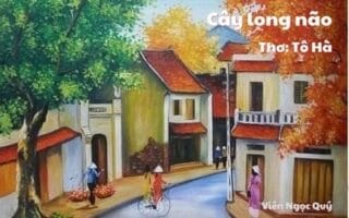 Cảm nhận bài thơ: Cây long não – Tô Hà