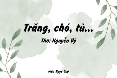 Cảm nhận bài thơ: Trăng, chó, tù… – Nguyễn Vỹ