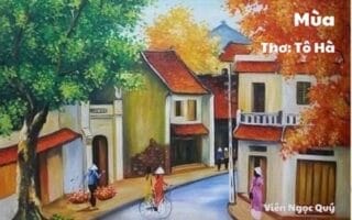 Cảm nhận bài thơ: Mùa – Tô Hà