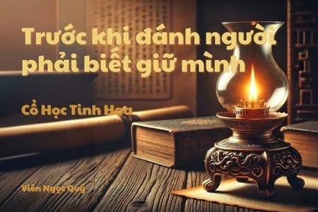 Cổ học tinh hoa: Trước khi đánh người phải biết giữ mình