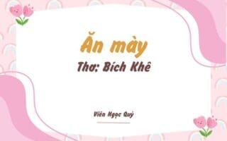 Cảm nhận bài thơ: Ăn mày – Bích Khê