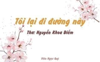Cảm nhận bài thơ: Tôi lại đi đường này – Nguyễn Khoa Điềm