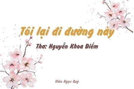 Cảm nhận bài thơ: Tôi lại đi đường này – Nguyễn Khoa Điềm