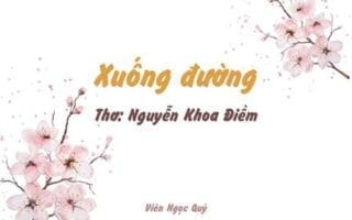 Cảm nhận bài thơ: Xuống đường – Nguyễn Khoa Điềm