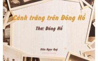Cảm nhận bài thơ: Cảnh trăng trên Đông Hồ – Đông Hồ