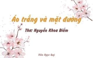 Cảm nhận bài thơ: Áo trắng và mặt đường – Nguyễn Khoa Điềm