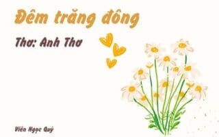 Cảm nhận bài thơ: Đêm trăng đông – Anh Thơ