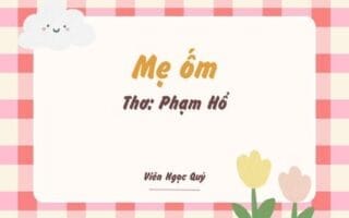 Cảm nhận bài thơ: Mẹ ốm – Phạm Hổ