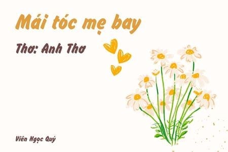 Cảm nhận bài thơ: Mái tóc mẹ bay – Anh Thơ