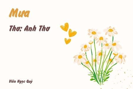 Cảm nhận bài thơ: Mưa – Anh Thơ