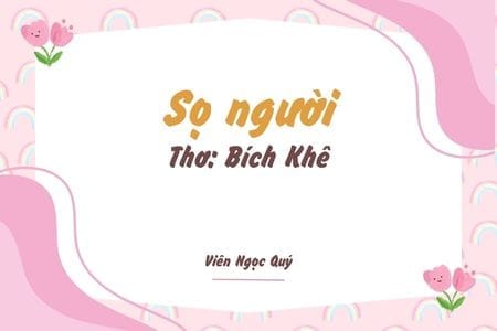 Cảm nhận bài thơ: Sọ người – Bích Khê