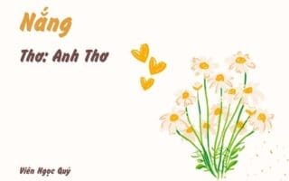 Cảm nhận bài thơ: Nắng – Anh Thơ