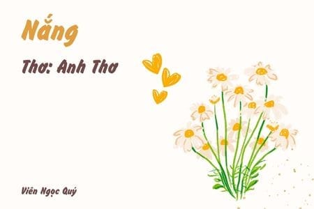 Cảm nhận bài thơ: Nắng – Anh Thơ